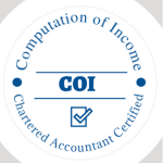 Get Chartered Accountant Certified Computation of income(COI)